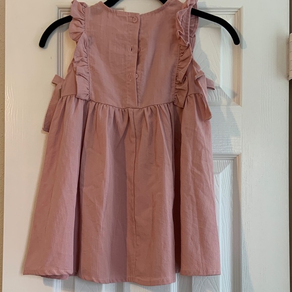 Pink Hello Kitty Dress with Ruffle Details 23 inch long by 13 inches wide - Picture 2 of 9